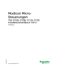 Modicon Micro- Steuerungen