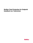 McAfee Total Protection for Endpoint Handbuch zur Testversion