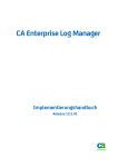 CA Enterprise Log Manager