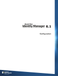 Identity Manager 6.1.2 Konfiguration