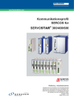 Kommunikationsprofil SERCOS für SERVOSTAR 300/400/600