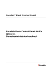 Parallels Plesk Control Panel 8.6 für Windows