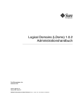 Logical Domains (LDoms) 1.0.2 Administrationshandbuch