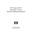 HP ProLiant ML570 Generation 2 Server Speicher