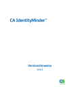 CA IdentityMinder - Versionshinweise