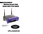 Wireless Access Point Router with 4