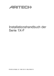 Installationshandbuch der Serie 1X-F