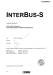 INTERBUS-S - Onlinecomponents.com