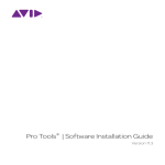 Pro Tools | Software Installation Guide