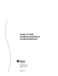 Solaris 10 1008 Installationshandbuch Grundinstallationen