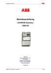 Betriebsanleitung LAN/WAN-Gateway / DM2100