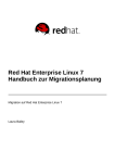 Red Hat Enterprise Linux 7 Handbuch zur Migrationsplanung