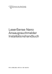 LaserSense Nano Ansaugrauchmelder Installationshandbuch