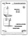 • InstallatIon • BedIenung • Wartung