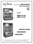 HSM-38/3S HSM-48/5S • INSTALLATION - Alto