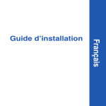 Français Guide d'installation