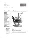 A-dec 200 – Installationshandbuch - WHO IS A-DEC?