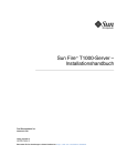 Sun Fire T1000-Server - Oracle Documentation