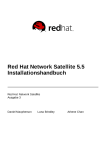 Red Hat Network Satellite 5.5 Installationshandbuch