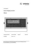 System Weighing Controller PR5610