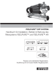 Handbuch für Installation, Betrieb & Wartung des Filtersystems