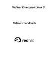 Red Hat Enterprise Linux 3 Referenzhandbuch