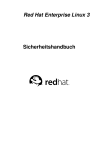 Red Hat Enterprise Linux 3 Sicherheitshandbuch