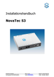 NovaTec S3 - NovaTec Kommunikationstechnik