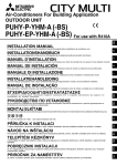 PUHY-EP-YHM-A (-BS) For use with R410A