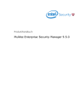 McAfee Enterprise Security Manager 9.5.0 Produkthandbuch