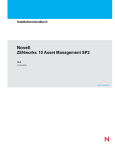 ZENworks 10 Asset Management-Installationshandbuch