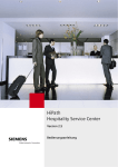 HiPath Hospitality Service Center HHSC V2.5