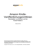 Amazon Kindle Veröffentlichungsrichtlinien