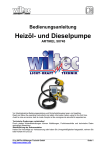 Heizöl- und Dieselpumpe - WilTec Wildanger Technik GmbH