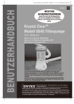 Krystal Clear™ Modell 604G Filterpumpe