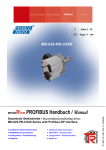 PROFIBUS Handbuch / Manual