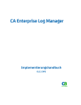 CA Enterprise Log Manager