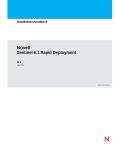 Sentinel Rapid Deployment Installationshandbuch