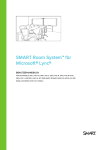 SMART Room System for Microsoft Lync user`s guide