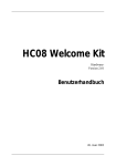 HC08 Welcome Kit V2.01 Benutzerhandbuch (dt.) [PDF/1376KB]