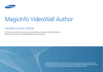 MagicInfo VideoWall Author