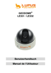 GEODOME LE331 / LE332 Benutzerhandbuch