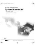 Guide d`Informations du système - Dell Support