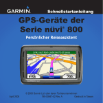 GPS-Geräte der Serie nüvi® 800
