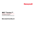 MX7 Tecton User`s Guide - Honeywell Scanning and Mobility