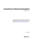 vCloud Director Administratorhandbuch - vCloud Director