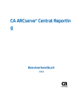 CA ARCserve Central Reporting