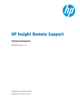 HP Insight Remote Support - Hewlett