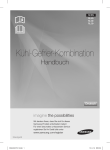 Kühl-Gefrier-Kombination - Manual und bedienungsanleitung.