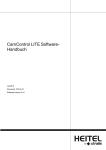 Handbuch zur CamControl LITE - bei der HeiTel Digital Video GmbH